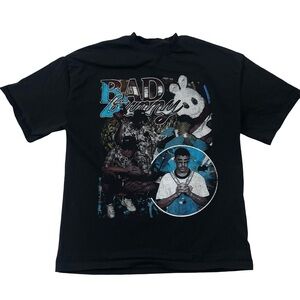 Sergio Calabasas x Bad Bunny Size S (Oversized Fit) Black Tee (Retail $80+)